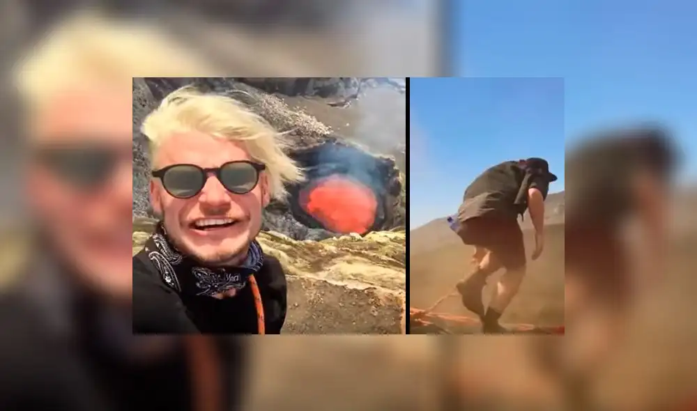 YouTube: se graban cerca a un volcán a punto de erupcionar y este fue el resultado | VIDEO