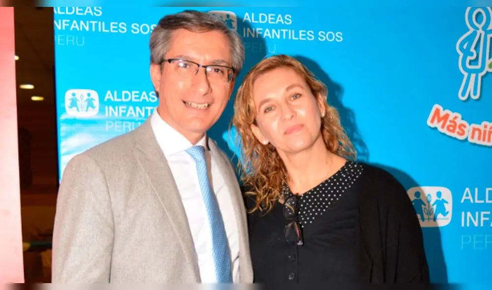 Federico Salazar y Katia Condos.