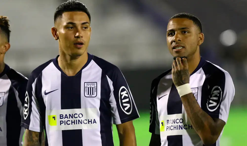 Alexi Gómez  y Jean Deza fueron contratados por Alianza Lima en enero de este 2020.