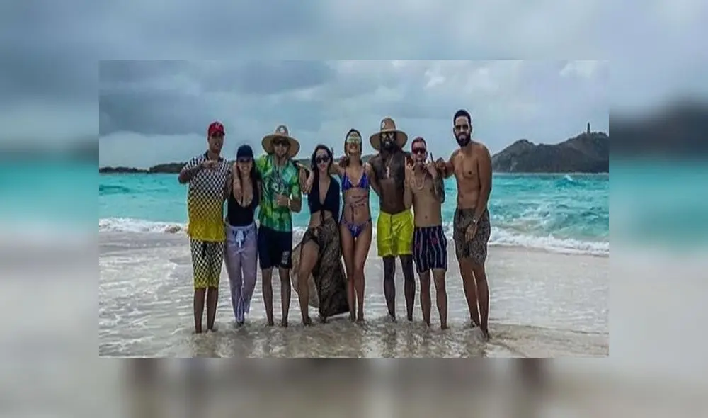 Zion y Noriel, entre otros, grabaron un video musical en la isla venezolana de Los Roques recientemente. Foto: Instagram Zion y Noriel, entre otros, grabaron un video musical en la isla venezolana de Los Roques recientemente. Foto: Instagram