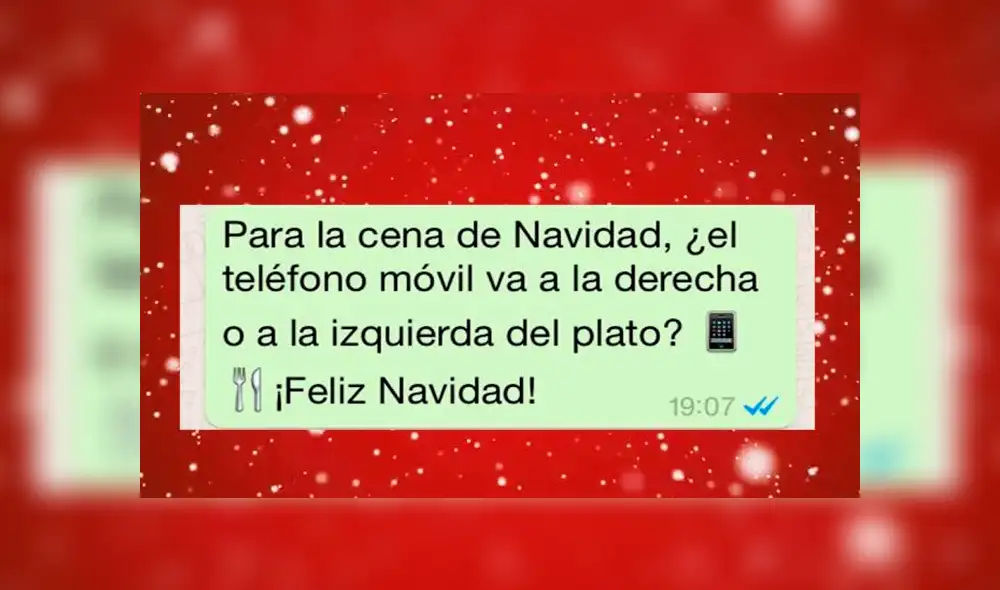 Desliza para ver algunos saludos navideños que puedes enviar por WhatsApp. Foto: Captura.