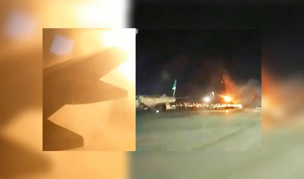 Dos aviones colisionan en plena pista de aterrizaje en Toronto [VIDEO]
