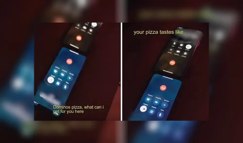 Los trabajadores de las famosas cadenas de comida rápida, discutieron durante varios segundos. Foto: captura. Los trabajadores de las famosas cadenas de comida rápida, discutieron durante varios segundos. Foto: captura.