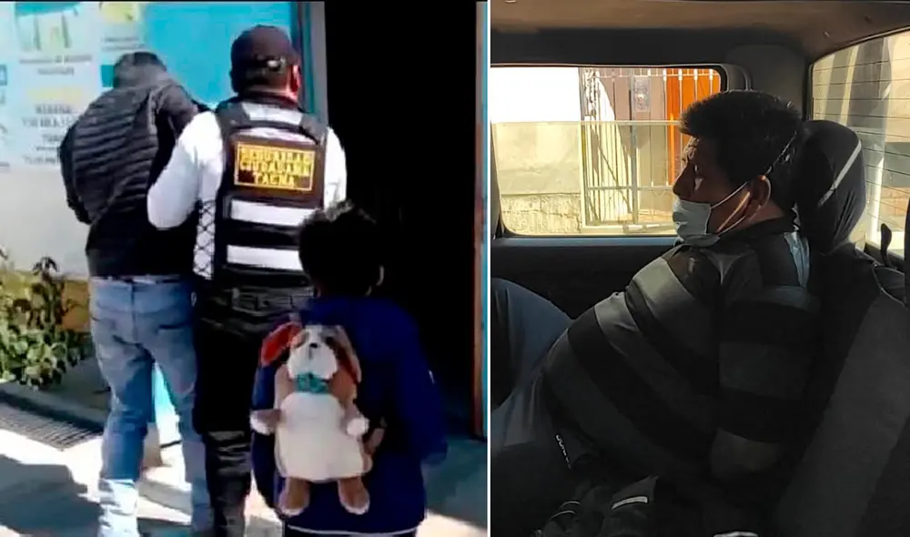 En su huida, chofer de combi chocó contra otro vehículo.  Foto: Serenazgo.