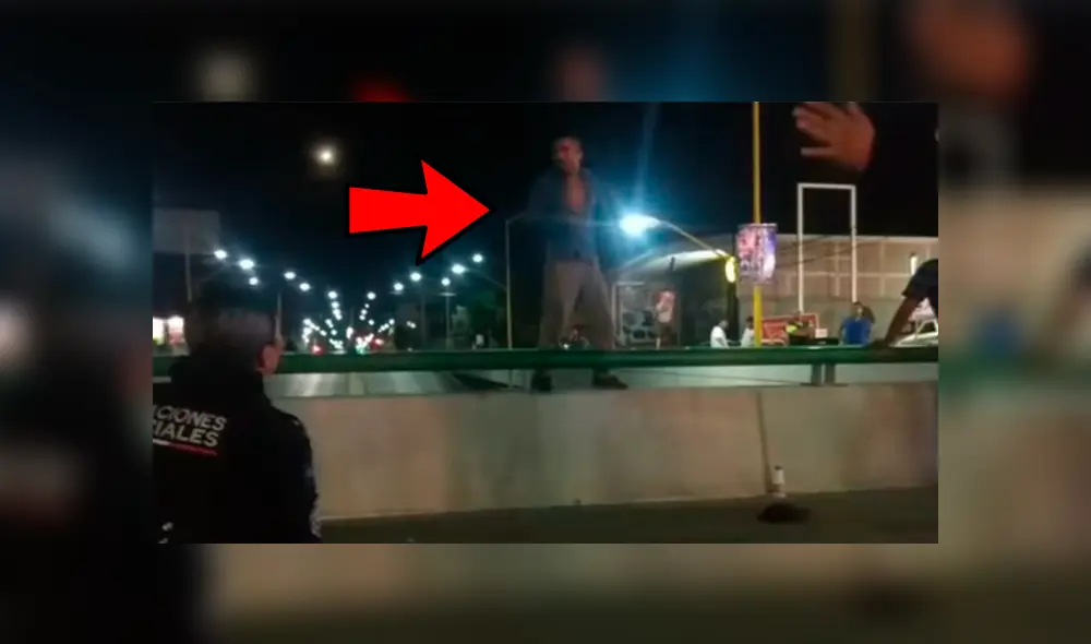 Vía Facebook. Bomberos y policías idearon una insólita estrategia para salvar a un hombre que intentaba tirarse de un puente. Vía Facebook. Bomberos y policías idearon una insólita estrategia para salvar a un hombre que intentaba tirarse de un puente.