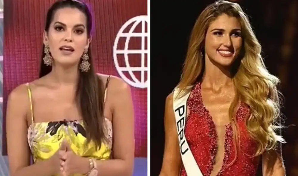 Valeria Piazza evaluó el rendimiento de Alessia Rovegno en el Miss Universo. Foto: captura América TV/Instagram Miss Universo