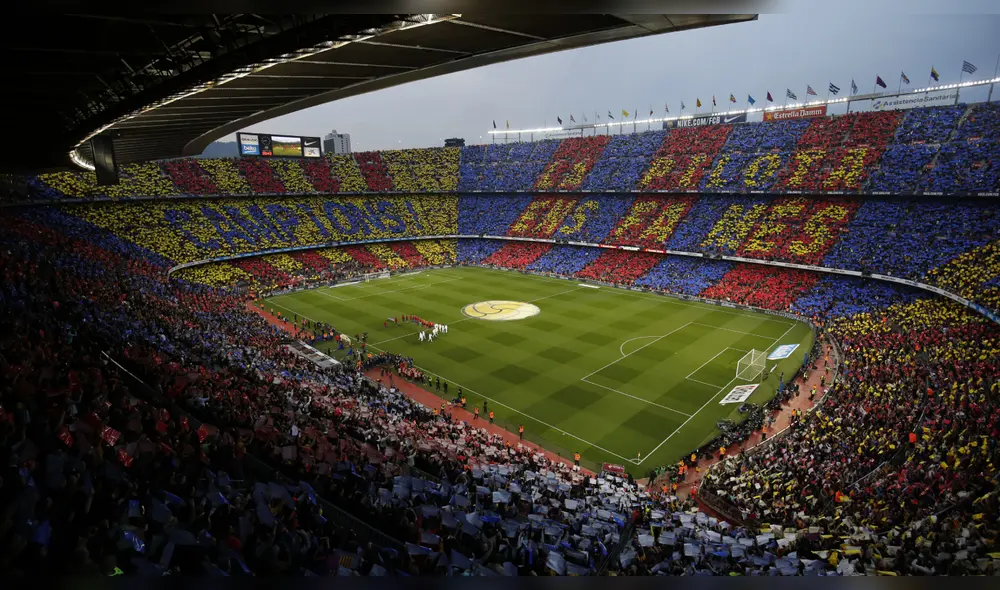 Barcelona busca patrocinador que tome nombre del Camp Nou y así poder tener ingresos para luchar contra el coronavirus. Foto: AFP Barcelona busca patrocinador que tome nombre del Camp Nou y así poder tener ingresos para luchar contra el coronavirus. Foto: AFP