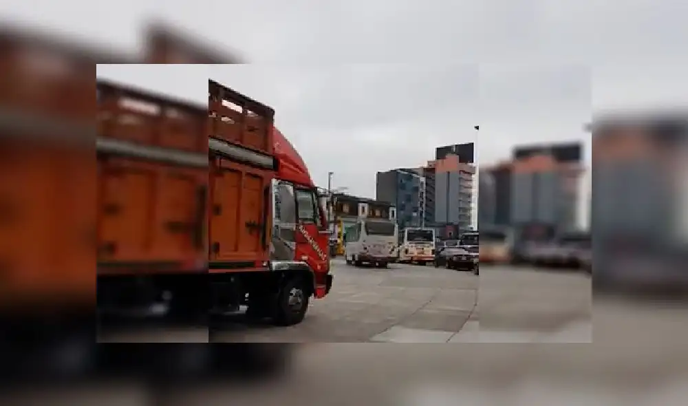 Indignación por vehículos que cruzan plaza Bolognesi para evadir congestionamiento [VIDEO]