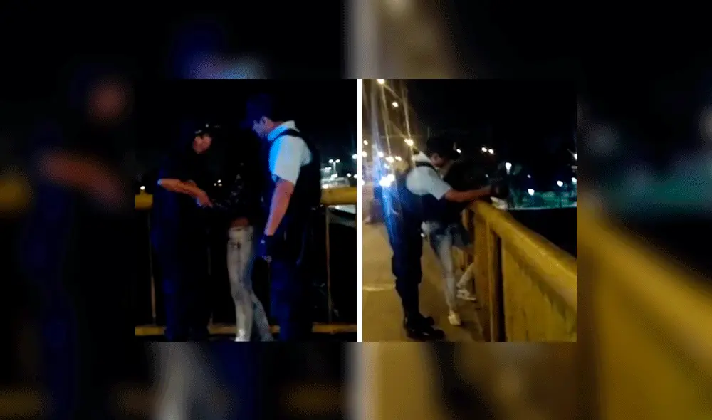 Mujer intentó suicidarse saltando del puente Santa Rosa en Cercado