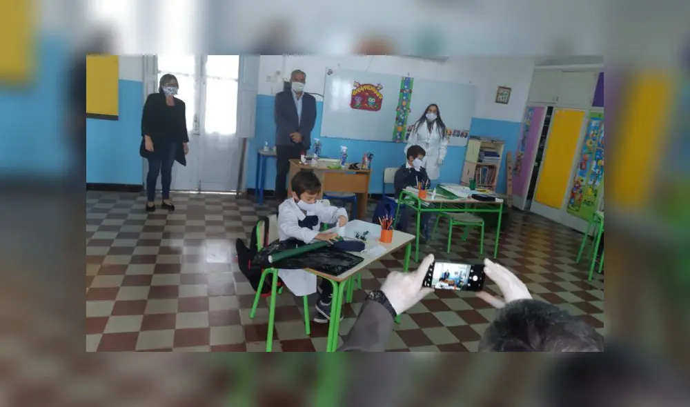 Las clases han sido retomadas en algunos centros educativos provenientes de países que ya pasaron las fases más intensas del coronavirus. (Foto: Twitter / RobertSilva1971)