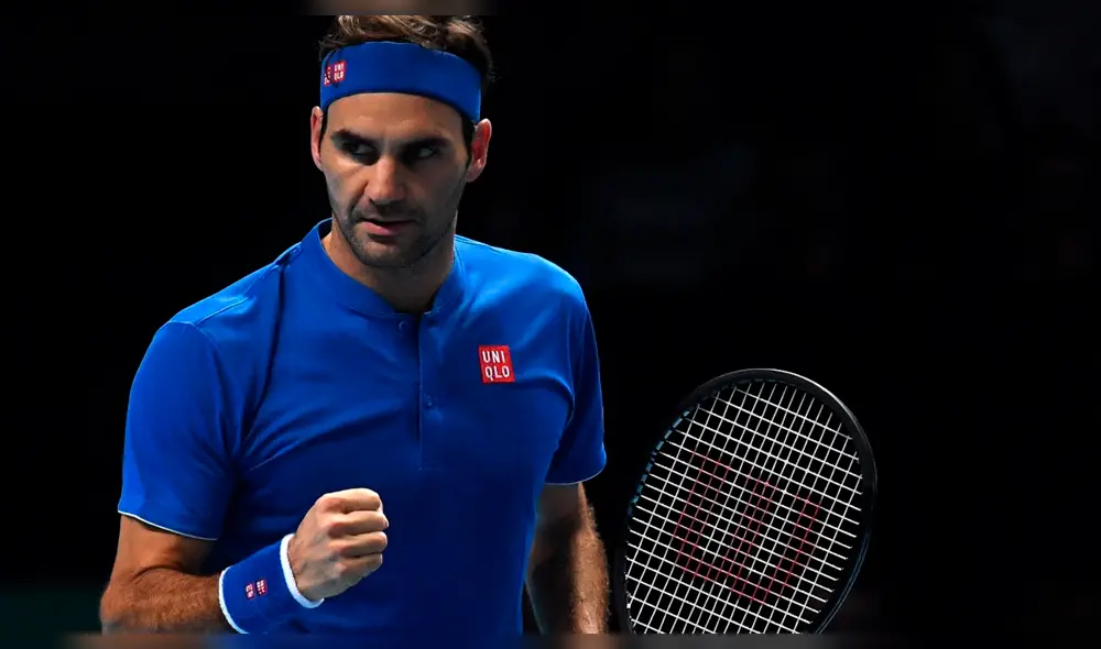 Federer derrotó a Anderson y clasificó a semifinales de la Copa Masters 2018