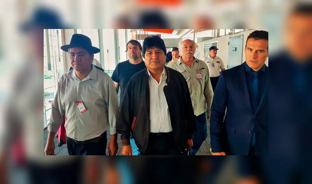 El expresidente de Bolivia llegó a Argentina el último jueves por la mañana. Foto: difusión