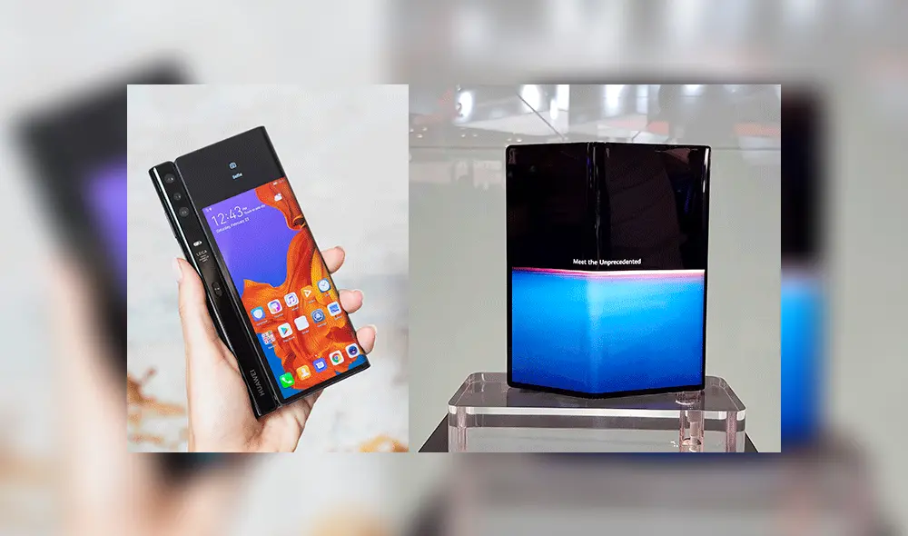 Huawei Mate X: características del teléfono plegable de 5G que desplaza al Samsung Galaxy Fold