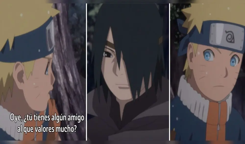 Naruto y Sasuke del futuro tuvieron una conversación emotiva en último capítulo de Boruto Naruto y Sasuke del futuro tuvieron una conversación emotiva en último capítulo de Boruto