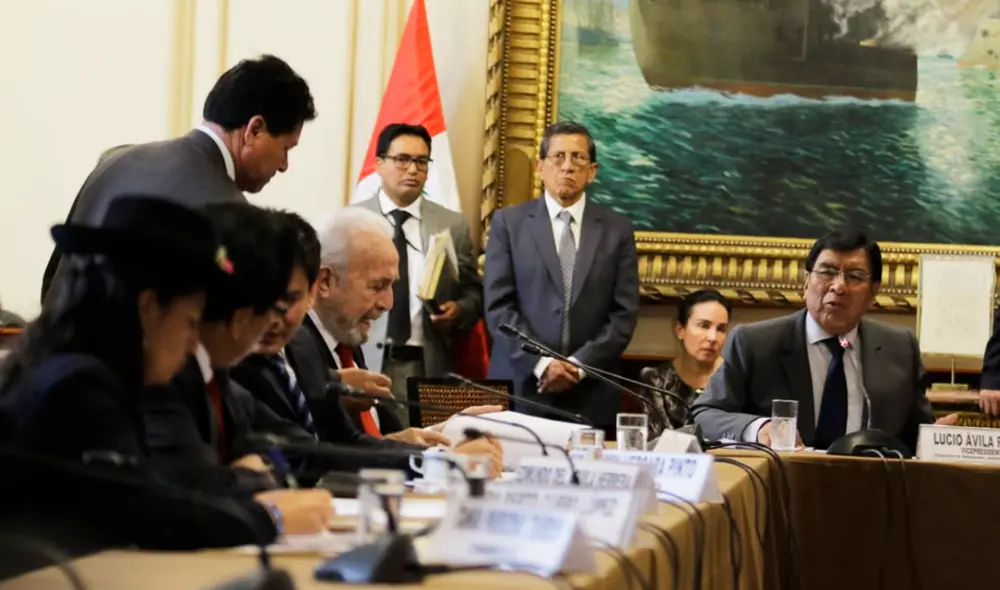 Comisión de Educación. Foto: John Reyes. Comisión de Educación. Foto: John Reyes.