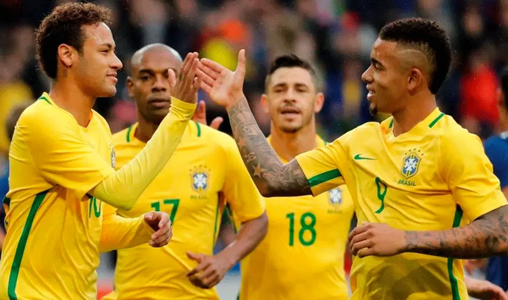 Lista de convocados de la selección de Brasil.