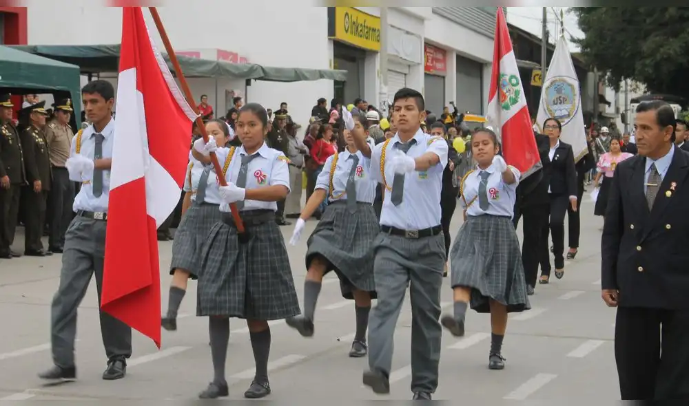 Piura: colegios de Sullana desfilarán por Fiestas Patrias