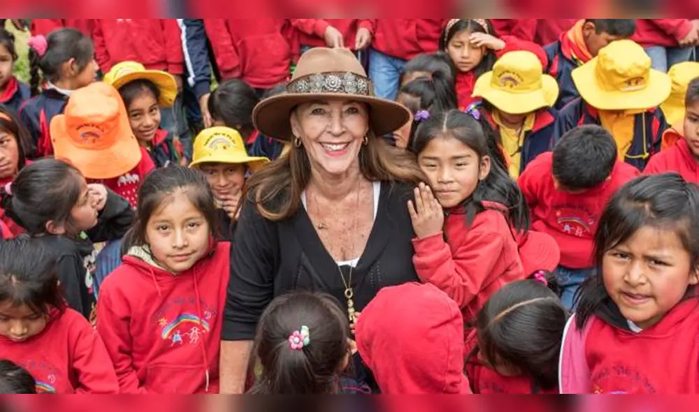 Ciudadana holandesa construyó refugio para niños pobres en Cusco.