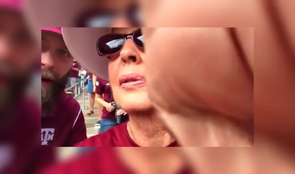 Twitter: mujer intentó grabar un partido, pero hilarante error la convirtió en viral [VIDEO]