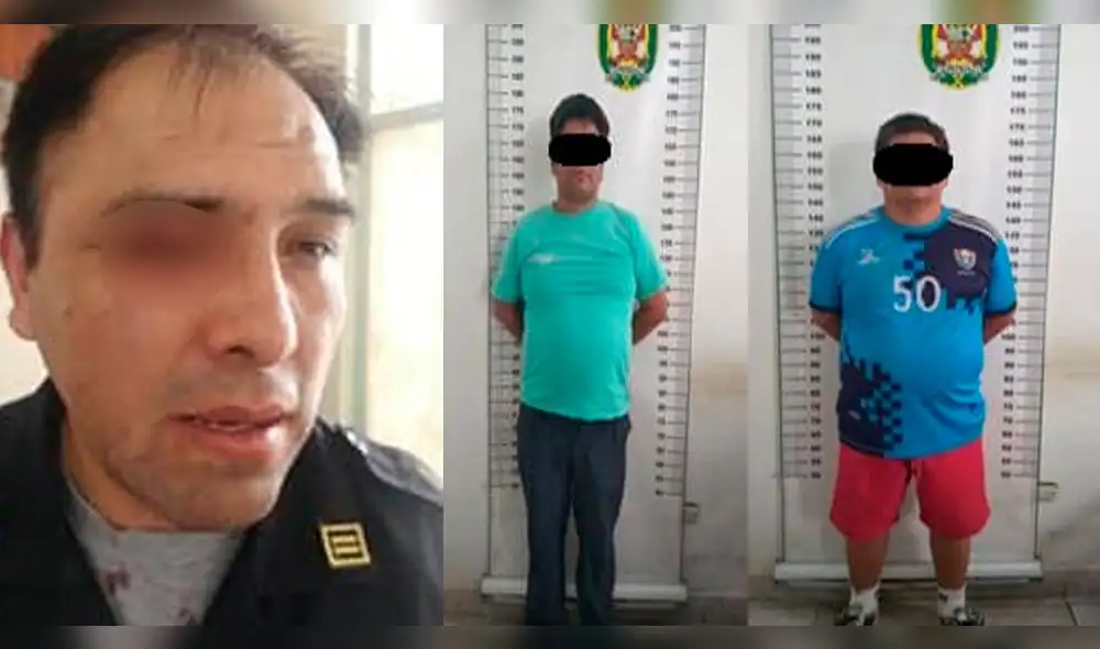 Violentos sujetos agredieron con martillo a dos mujeres y un policía en Cusco Violentos sujetos agredieron con martillo a dos mujeres y un policía en Cusco