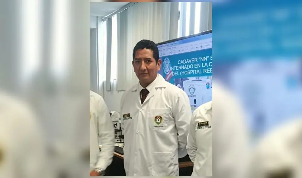 Percy Rojas: “Tuve frente a mí un container con cerca de cuarenta cadáveres”.