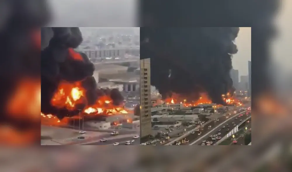 Hasta el momento se desconocen las causas del siniestro. Foto: captura Hasta el momento se desconocen las causas del siniestro. Foto: captura