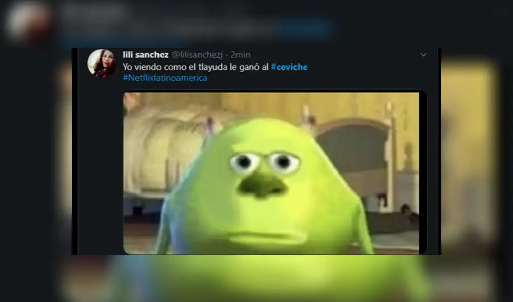 Usuarios crearon divertidos memes por la derrota del Ceviche contra la Tlayuda en una encuesta de Netflix. Foto: Twitter Usuarios crearon divertidos memes por la derrota del Ceviche contra la Tlayuda en una encuesta de Netflix. Foto: Twitter