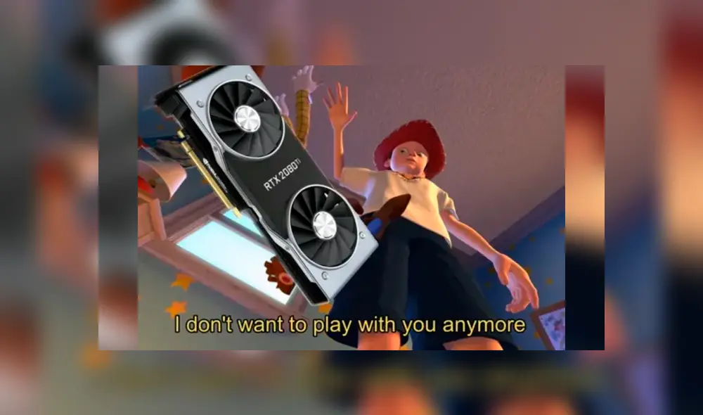 "Ya no quiero jugar más contigo"