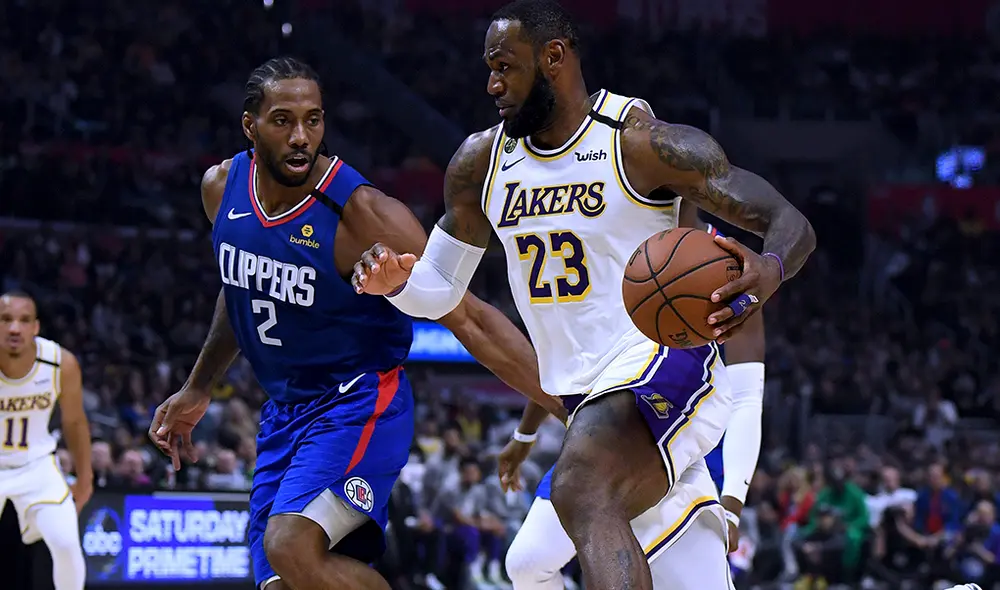 NBA regresa en Disney Orlando tras estar suspendido por el coronavirus. Foto: AFP NBA regresa en Disney Orlando tras estar suspendido por el coronavirus. Foto: AFP