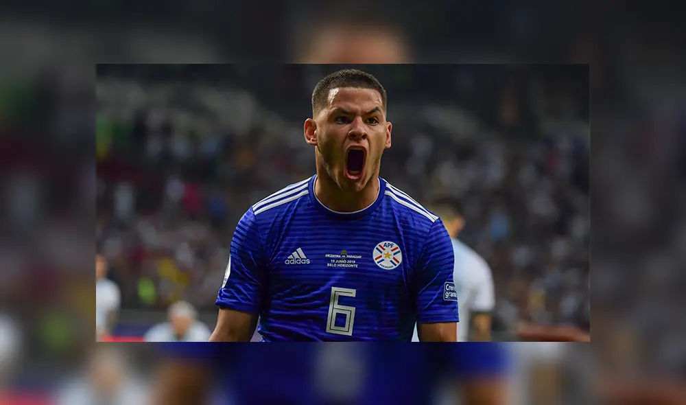 Argentina vs. Paraguay: Richard Sánchez marcó el 1-0 en partido por Copa América 2019. | Foto: EFE / AFP