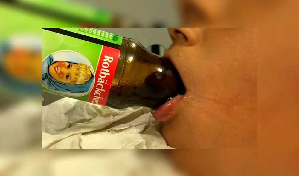 Lengua de un niño se atora en una botella tras intentar tomar la última gota de su jugo [FOTOS]