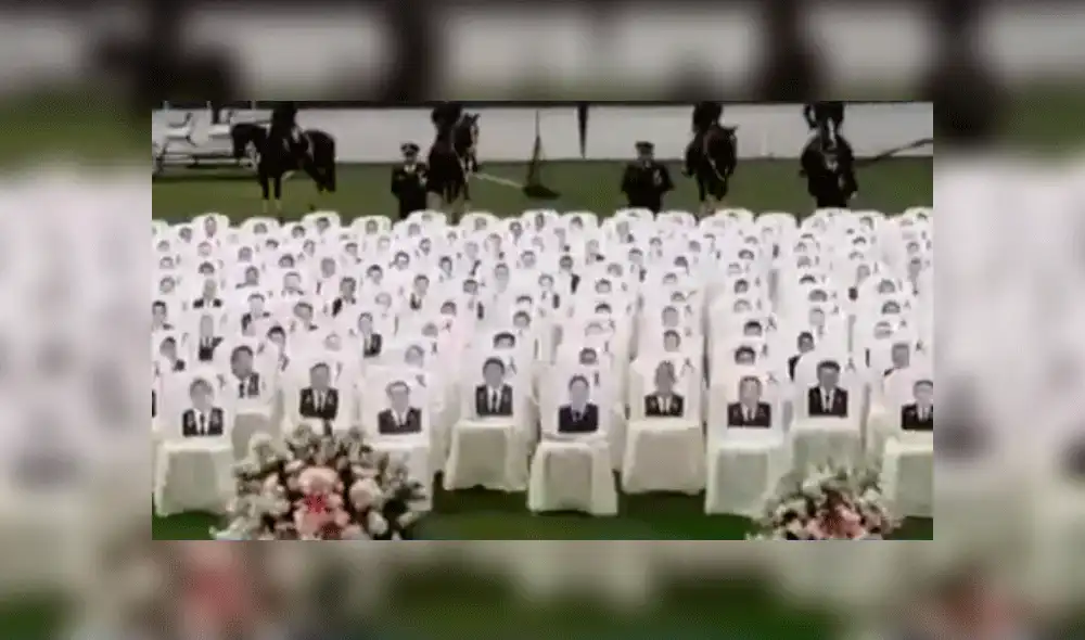 La ceremonia se realizó en la Unidad Histórica de la Policía Montada "El Potao". Foto: captura canal N. La ceremonia se realizó en la Unidad Histórica de la Policía Montada "El Potao". Foto: captura canal N.