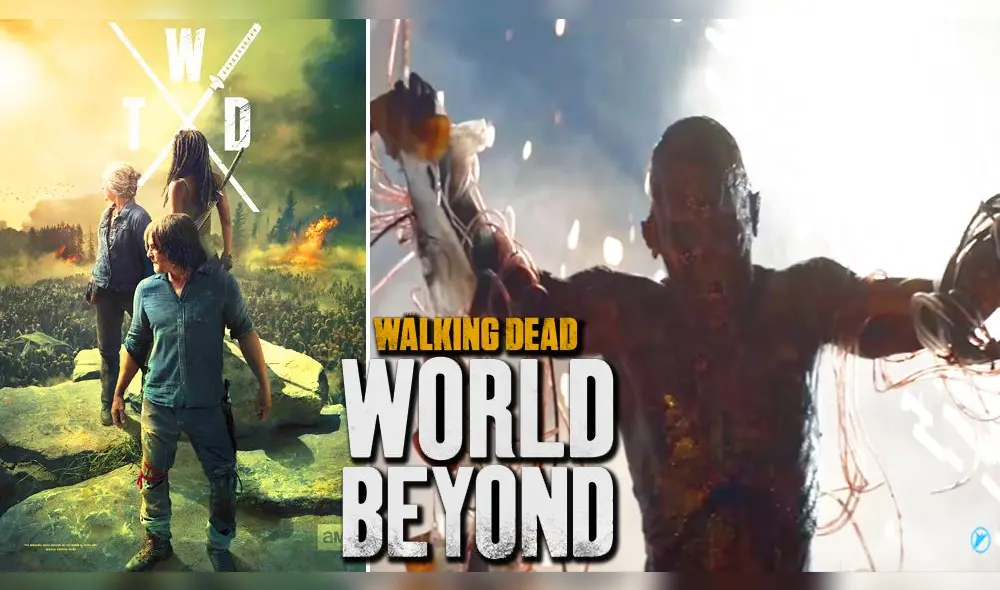 Los jóvenes protagonistas serían la última esperanza de la humanidad. The Walking Dead. Crédito: AMC