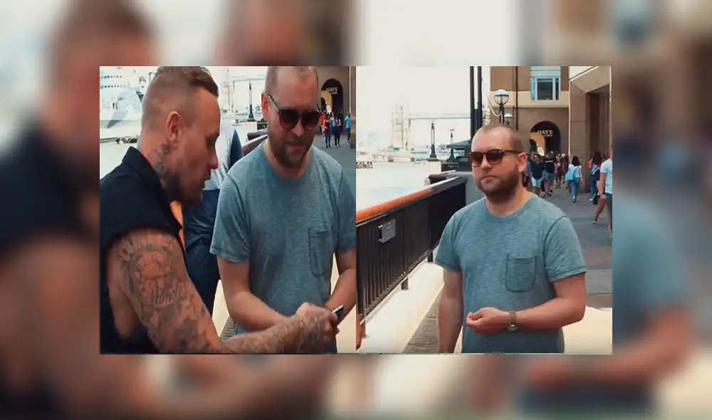 YouTube viral: mago asusta a transeúnte y ‘salva’ la situación al último minuto [VIDEO]