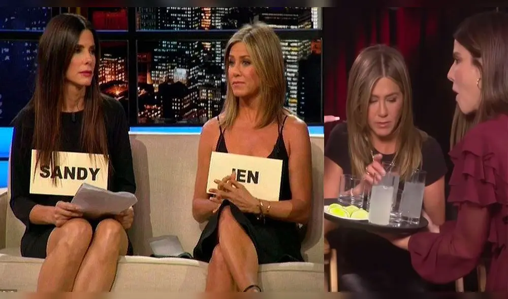 Jennifer Aniston y Sandra Bullock