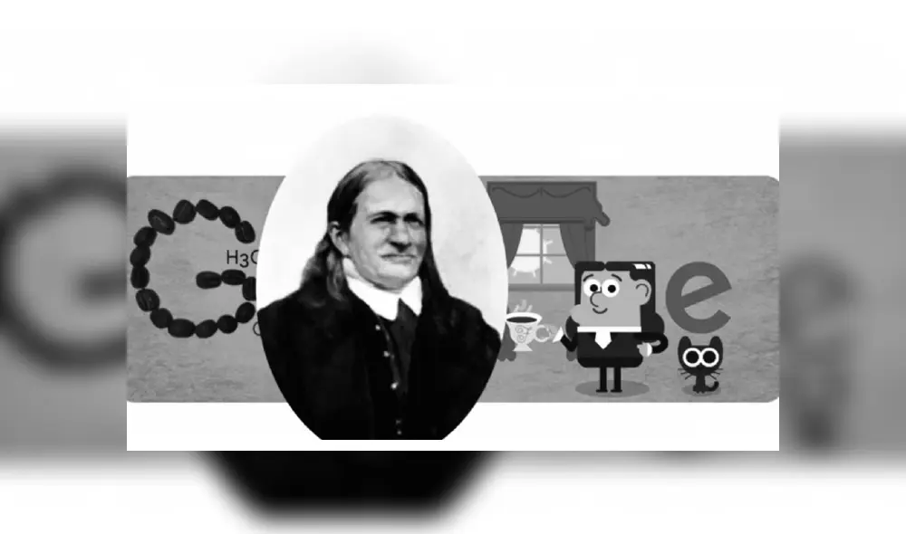 Friedlieb Ferdinand Runge: Google le crea un Doodle por su 225 aniversario al descubridor de la cafeína Friedlieb Ferdinand Runge: Google le crea un Doodle por su 225 aniversario al descubridor de la cafeína