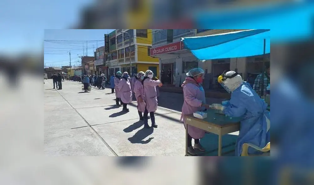 Tras un barrido epidemiológico en el Mercado Central de Ilave, 11 comerciantes dieron positivo a COVID-19