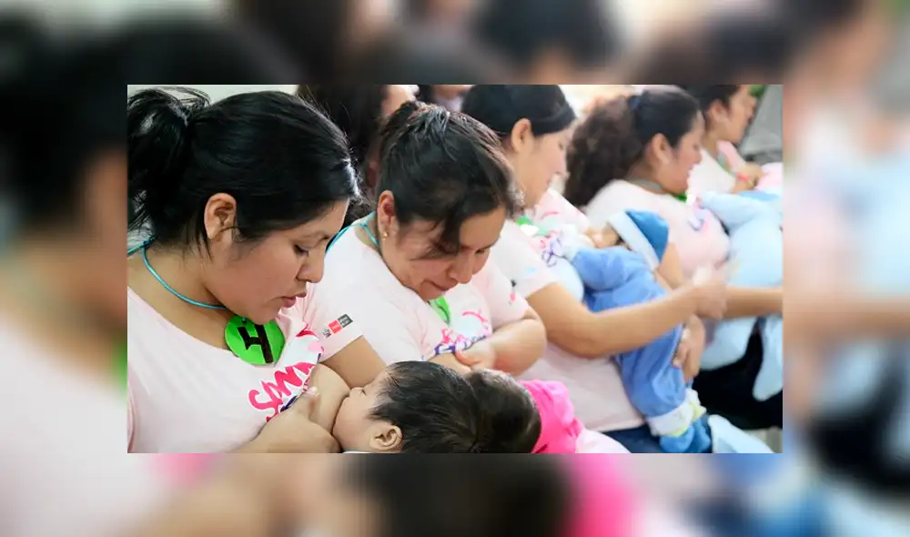 El Minsa busca promover la lactancia materna. El Minsa busca promover la lactancia materna.