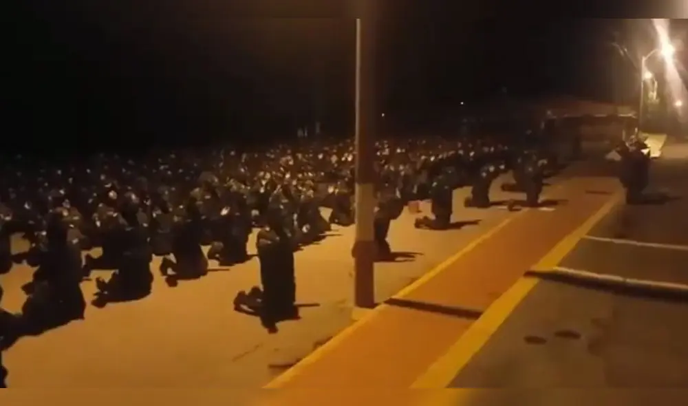 En la Escuela de Suboficiales de Charcani en Arequipa realizaron oración. En la Escuela de Suboficiales de Charcani en Arequipa realizaron oración.