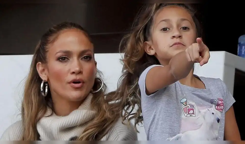 Hija de Jennifer Lopez es viral en Instagram al imitar a su famosa madre