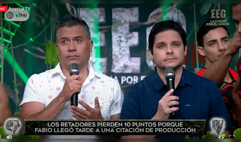 'Esto es guerra': Gian Piero Díaz y el 'Tribunal' se enfrentaron por Fabio Agostini [VIDEOS]