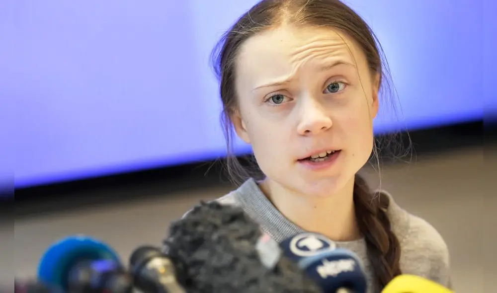 "El activismo funciona", dice Greta Thunberg a los jóvenes en Bristol. Foto: AFP.