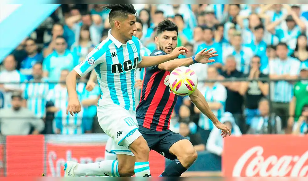 Racing derrotó 2-1 a San Lorenzo y sigue como líder en la Superliga Argentina [RESUMEN]