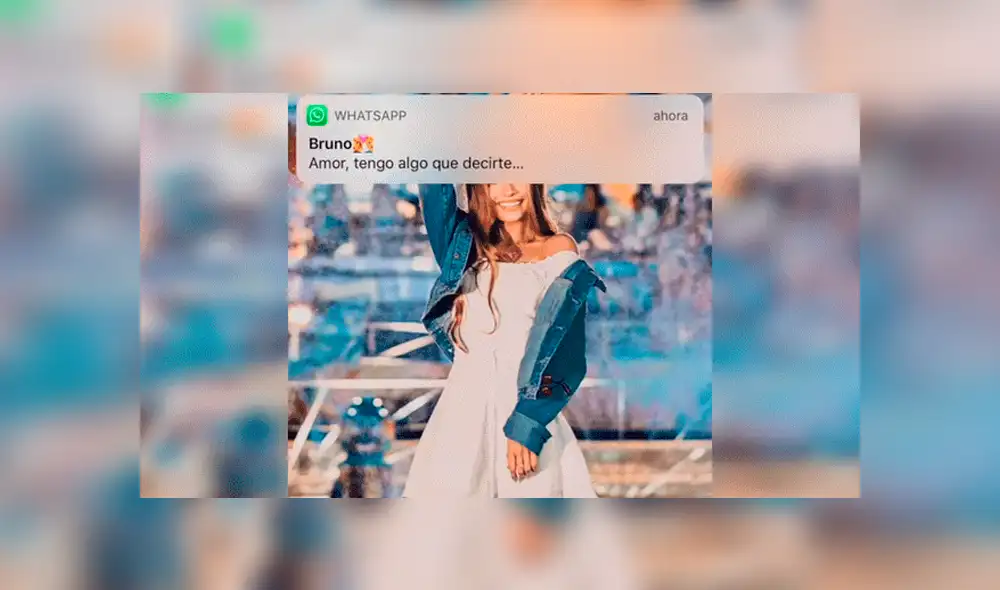WhatsApp: Joven totalmente ebrio termina revelando oscuro secreto a su novia [FOTOS]