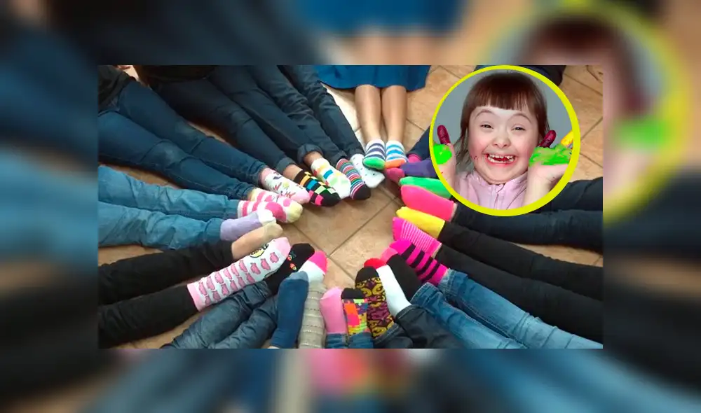 Día del Síndrome de Down: ¿Por qué se usarán calcetines de distinto color hoy? [FOTOS]