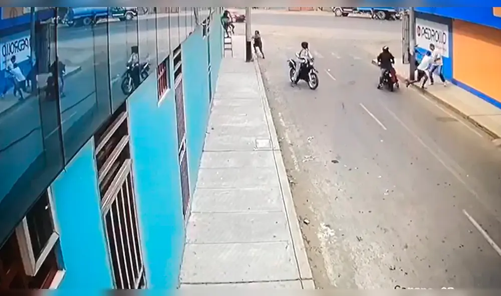 Ladrones lo interceptaron mientras caminaba por calle de Chimbote.