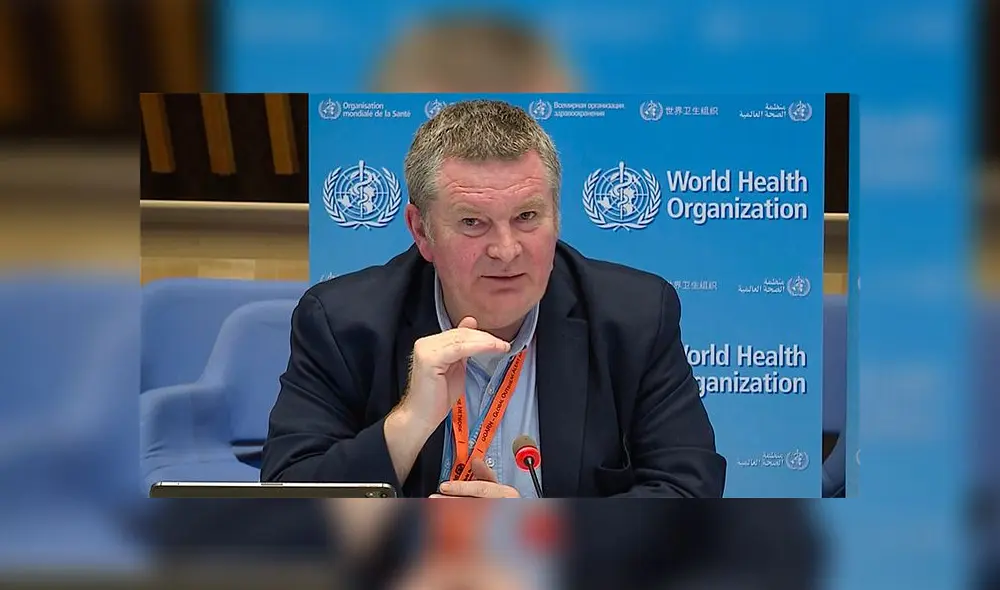 Michael J. Ryan de la OMS asegura que la neumonía atípica es generado por bacterias como por virus. Foto: El País.