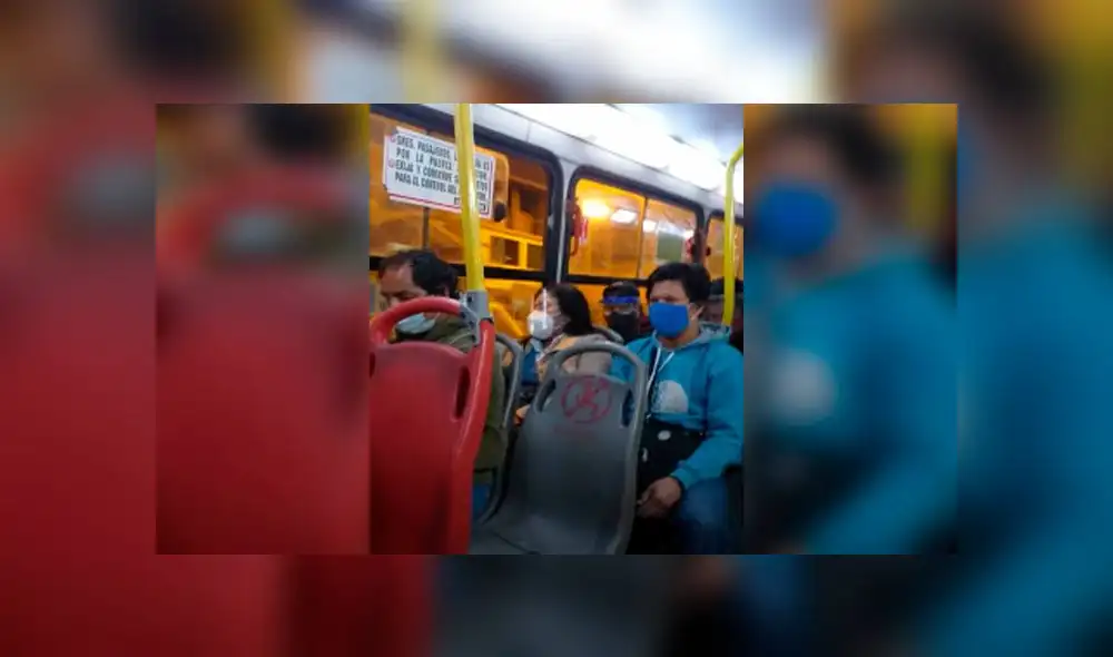 Transportistas permiten a pasajeros subir sin protector facial. Créditos: Difusión. Transportistas permiten a pasajeros subir sin protector facial. Créditos: Difusión.