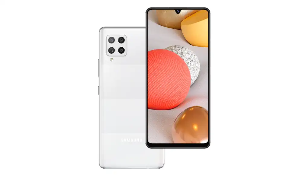 Diseño completo del Galaxy A42 5G. Foto: Samsung