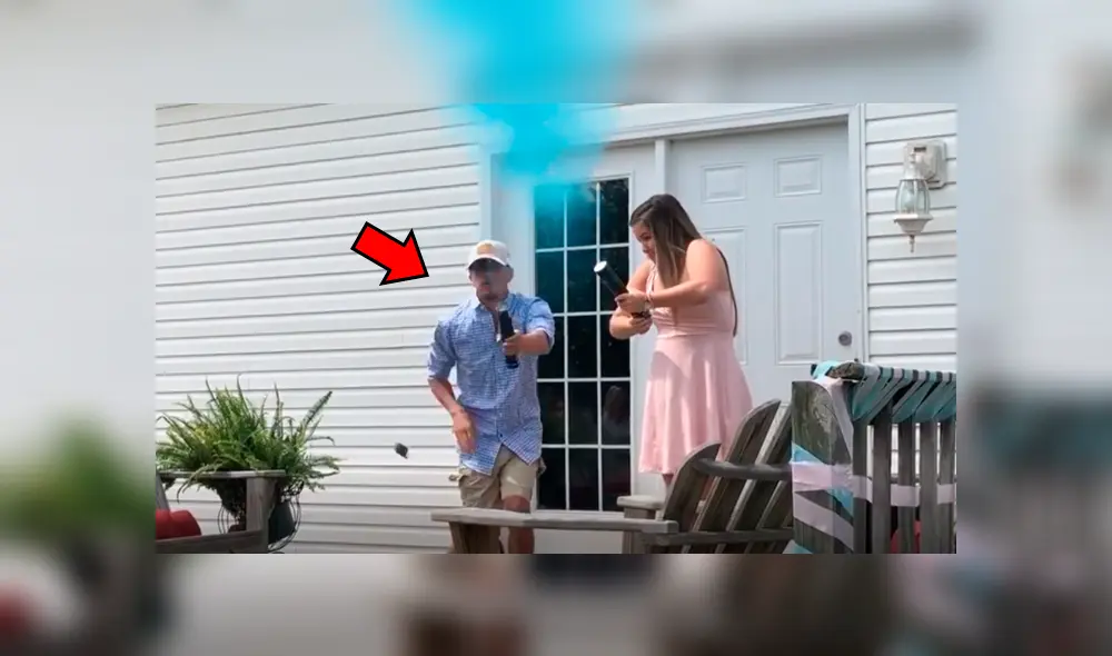 YouTube viral: padre organiza fiesta para revelar el sexo de su bebé y todo se sale de control [VIDEO]